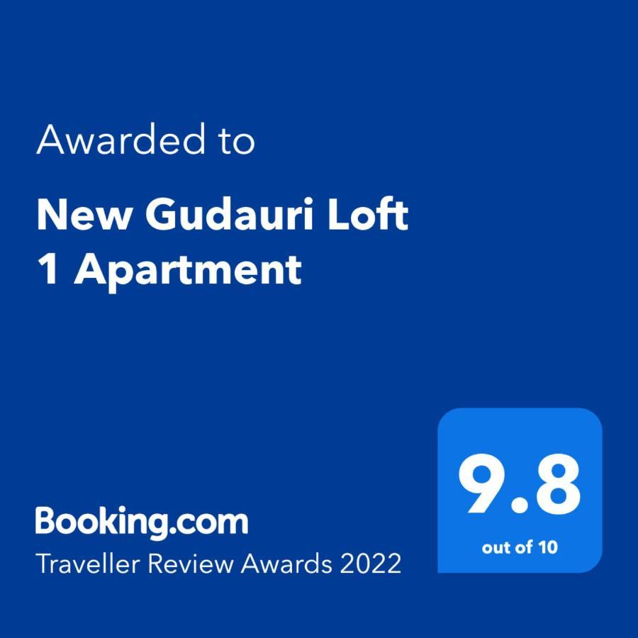 New Gudauri Loft 1 Apartment エクステリア 写真